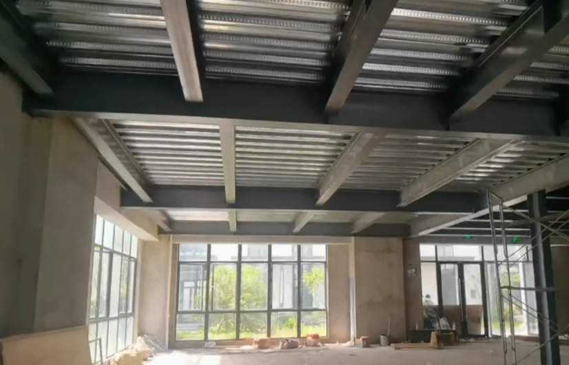 廠房鋼結(jié)構(gòu)夾層搭建施工圖片
