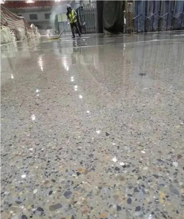 水磨石地坪圖片